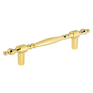 Tirador Para Mueble ''Colonial'' 76mm Bronce Brillante Hermex JAL-0521