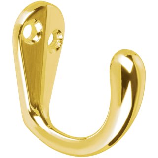 Gancho Percha Simple Dorado Hermex PEPU-01