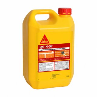 Hidrorrepelente Incoloro Siliconado Igol H Sil Sika 5 L