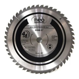 Hoja de Sierra Multipropósito 10" 48 Dientes para Ingletadora SIDM1010/220 Neo HSIDM10