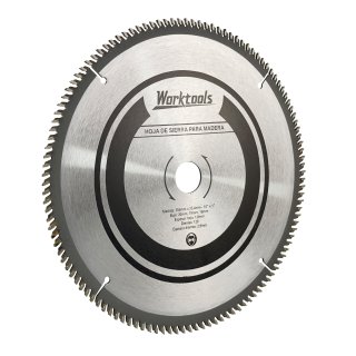 Hoja de sierra para madera 10" 120 dientes 255mm