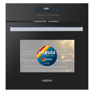 Horno Eléctrico de Empotrar Negro Smart con Convección Digital Enxuta HEENXS3800DNG