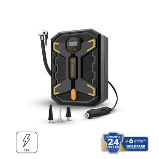 Inflador para Autos 12 V con Manómetro Digital Deko DKCP150PSI-LCDG