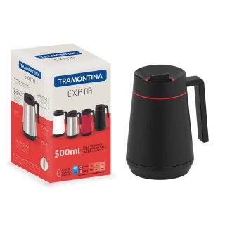 Jarra Térmica Termo 0.3lt Negro Tramontina Exata 61645/033