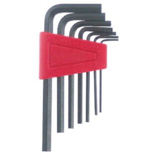 Juego Llave Allen Mét. 7 piezas 1,5 mm a 6 mm