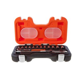 Juego De Bocallaves encastre 1/4'' Hexagonales y Accesorios 16Pz. Bahco S160/S160-A