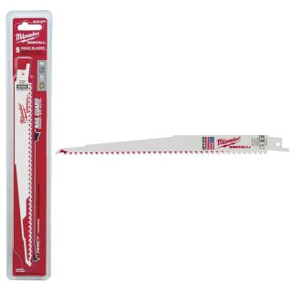 Kit 5Pz. Hojas para Sierra Sable 230mm para Madera con Clavos Milwaukee 4800-5036
