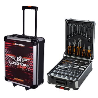 Kit de Herramientas 245 Piezas con Ruedas