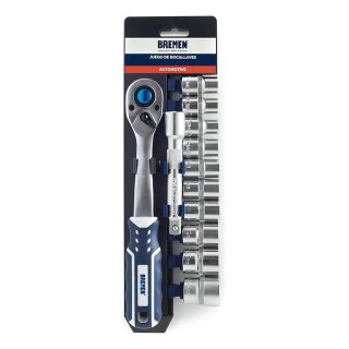 Juego de bocallaves Bremen 6658 12 piezas encastre 1/2"