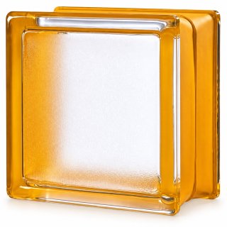Ladrillo de Vidrio Esmerilado Mini APRICOT (Amarillo)