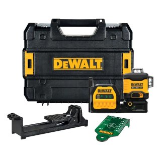 Láser DeWalt DCLE34030GB 3 líneas cruzadas 360º verde 100m