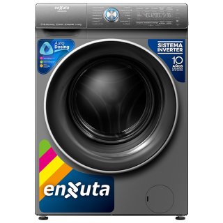 Lavasecarropa Automático Inverter Carga Frontal Titanium 12 kg Enxuta LSENX161280S