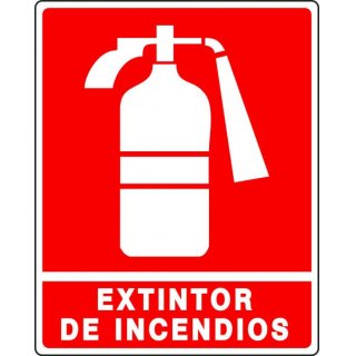 Letrero «Extintor de Incendio» Best Value