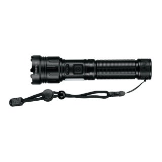 Lint.alum-negro recargable (400lúm) 210mt"TRUPER"LINAR-410