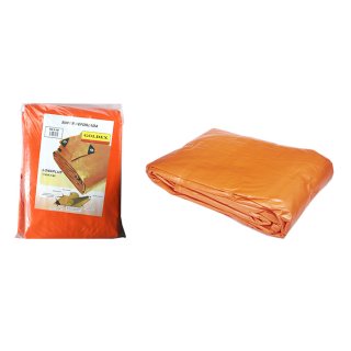 Lona Impermeable Naranja con Protección UV 8 x 4m 175g x m2 Goldex 4X8 N