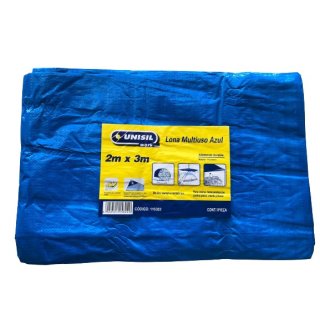 Lona Multiuso de Polyet. Azul 2 x 3 m