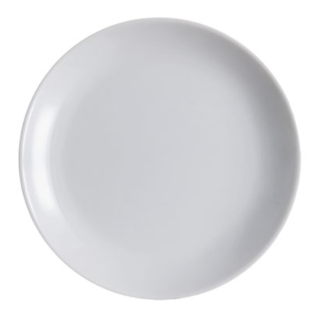 Plato Llano 25cm Granit Gris Diwali P0870 Luminarc 