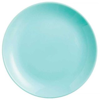 Plato Llano 25cm Turquesa Diwali P2611 Luminarc