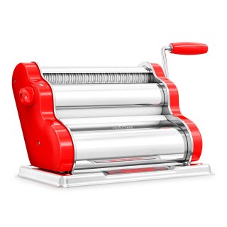 Máquina de Pasta Manual Clásica 26 cm Roja Pastalinda