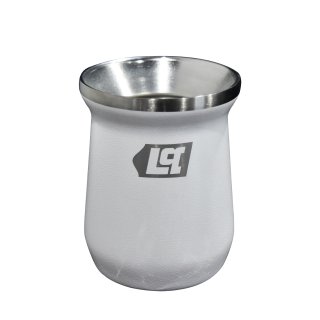 Mate Inoxidable 300 ml Color Blanco