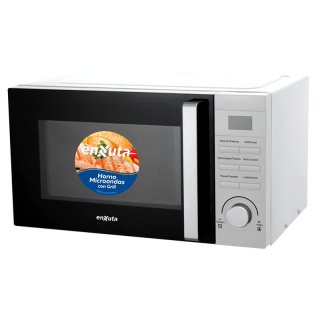 Microondas 23 Litros Digital Blanco con Grill Enxuta MOENX0323DGB-1