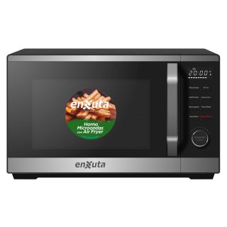 Microondas Air Fryer Con Grill y Convección de 23 Litros Inox Enxuta MOENXAF923N