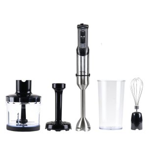 Mixer 1000 W de Acero Inoxidable con 4 Accesorios Mega Rotel 72723