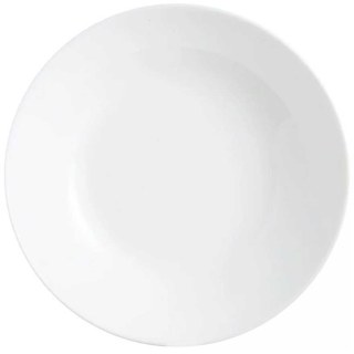 Plato Hondo 23cm Blanco Opal Duralex Nadir