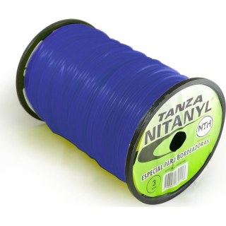 Tanza Bordeadora Cuadrada 3.0mm Bobina 100mt NITANYL