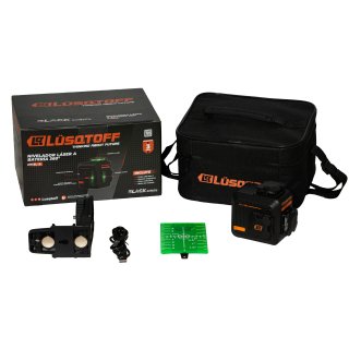 Nivel Láser 3 x 360° 40 m con Base Imantada Black Series LUSQTOFF NV3L