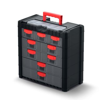 Organizador 9 Gavetas Multicase Cargo 40 x 20 x 39,2 cm Kistenberg KMC501