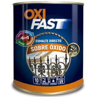 Esmalte 4 En 1 Forja Gris Oscuro OXIFAST Belco 0,9lt