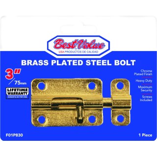 Pasador Mauser Reforzado de Acero Dorado 3" BEST VALUE