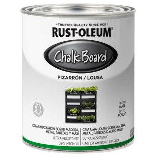 Pintura para Pizarrón Negro Mate Chalk Board Rust Oleum