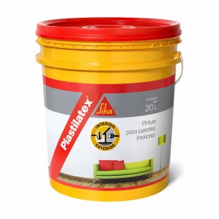 Pintura Látex Interior Exterior Plastilatex Sika 20 L
