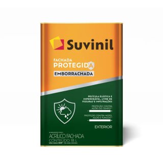 Pintura Suvinil Fachada Protegida Emborrachada base C, exterior, 16,2 L