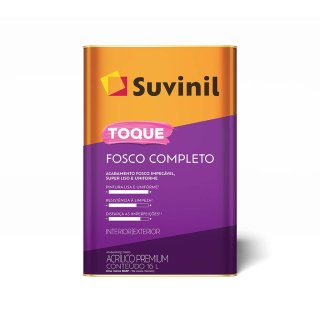 Pintura Suvinil Toque Mate Completo base C, mate, interior y exterior, 16,2 L