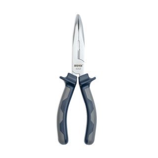 Pinza de media caña curva Bremen 6343 8"