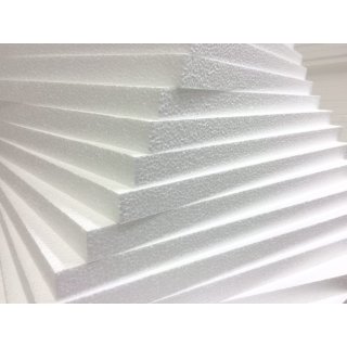 Placa Poliestireno Expandido EPS 1m x 1m x 10cm Tipo II