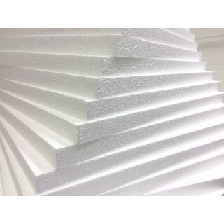 Placa Poliestireno Expandido EPS 1m x 1m x 5cm Tipo I