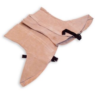 Polainas cuero reforz.Cierre.velcro T.25x30cm"CLIMAX"R.9xpar