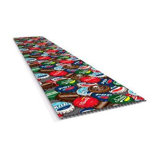 Tablilla PVC Pop Bottle Caps