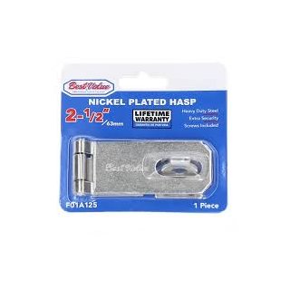 Portacandado Niquelado 63 mm BEST VALUE