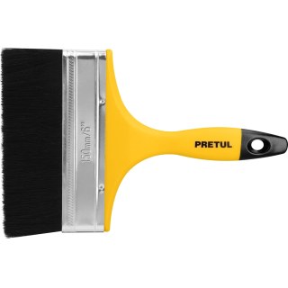 Pincel Brocha Cerda Negra 6'' 150mm Pretul BRP-6