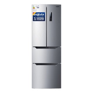 Refrigerador French Door Frío Seco Inverter 298 L Inox con Control Enxuta RENXFD22300I