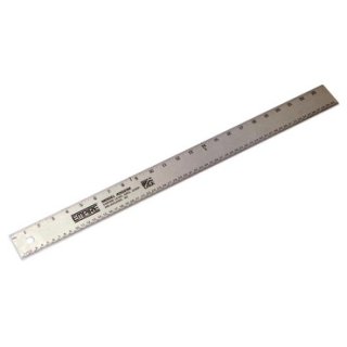 Regla Aluminio cantos rectos 240cm, pulg/pulg "EMPIRE" 4008