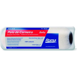 Repuesto Rodillo Corderito Lana Natural 23cm Roma 285/19