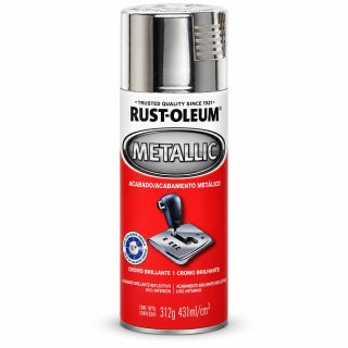 Pintura Metálica Cromo Autos Automotive Rust Oleum