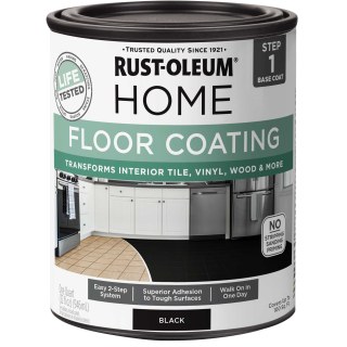 Pintura Para Pisos y Azulejos Negro Rust Oleum 946ml