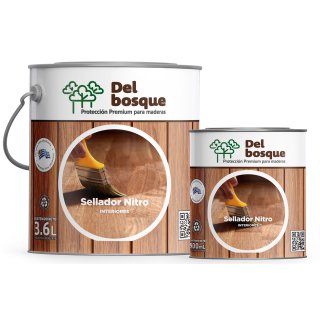 Sellador Nitro Para Madera Del Bosque 3,6lt